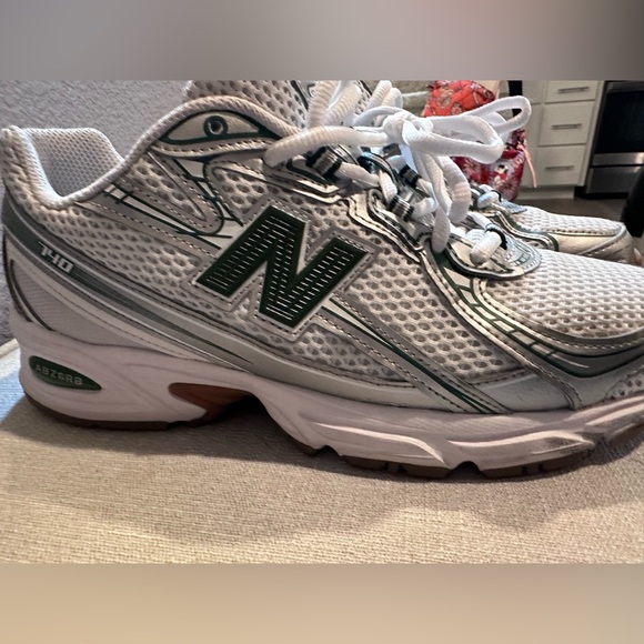 New Balance Other - New Balance Men's White and Green Athletic Running Shoes